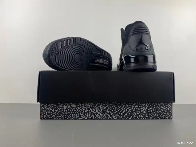 Rep Husky Air 3 Jordan Black Cat CT8532-001 0404